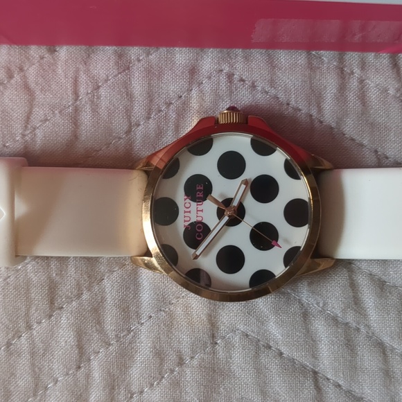 Juicy Couture Women's Jetsetter Analog Display Quartz White Watch - Picture 3 of 4